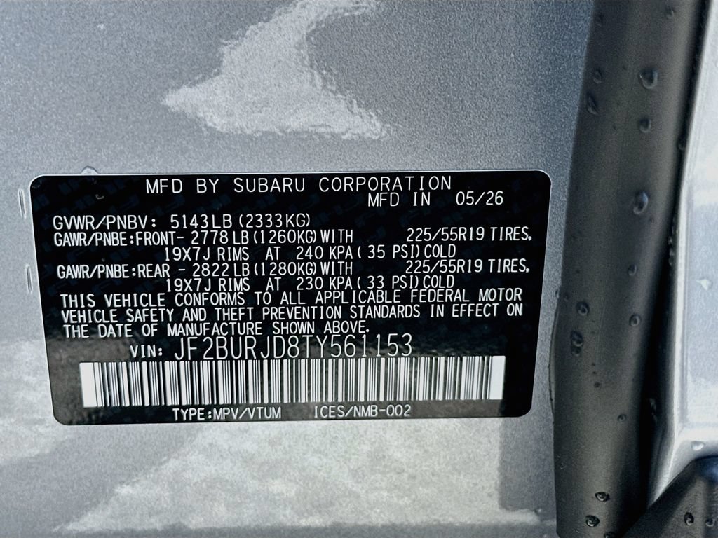 New 2026 Subaru Outback Touring XT AWD/4WD image 27