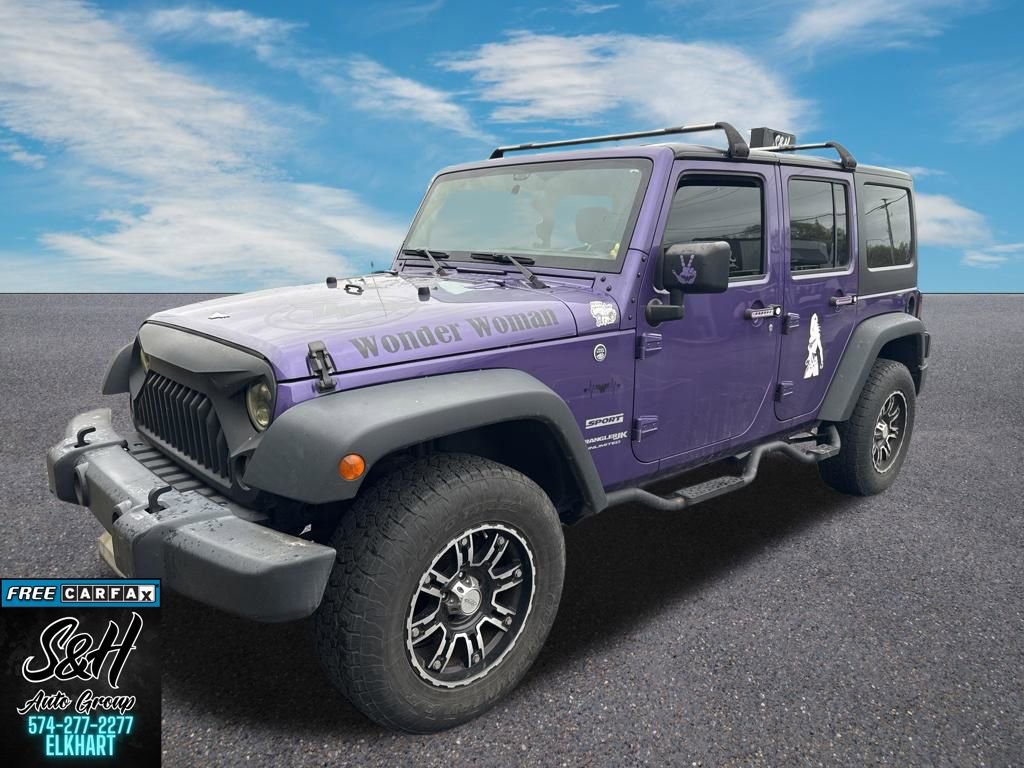 Used 2018 Jeep Wrangler Unlimited Sport w/ Connectivity Group AWD/4WD image 3