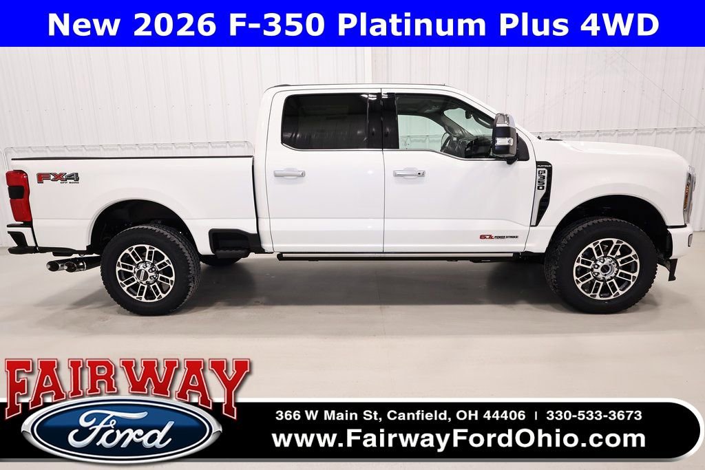 New 2026 Ford F350 Platinum w/ Platinum Plus Package