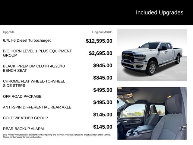 Certified 2025 RAM 2500 Big Horn AWD/4WD image 5