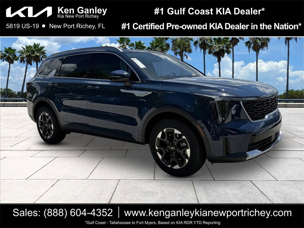 New 2025 Kia Sorento S w/ Panoramic Sunroof Package