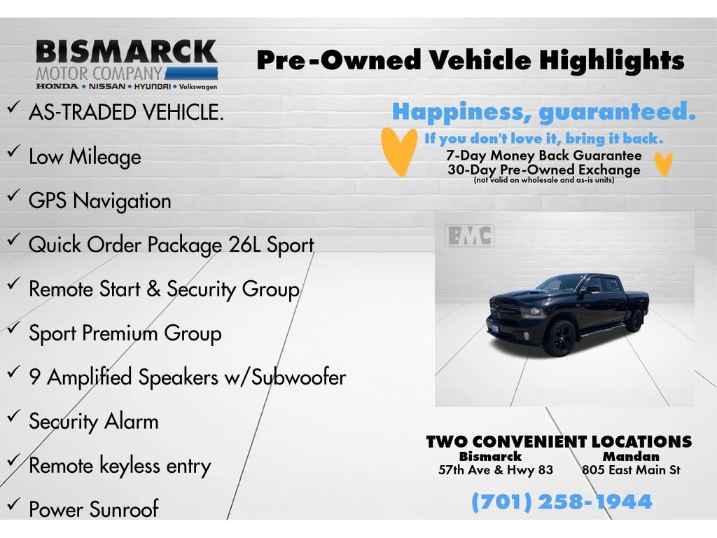 Used 2014 RAM 1500 Sport w/ Remote Start & Security Group AWD/4WD image 5