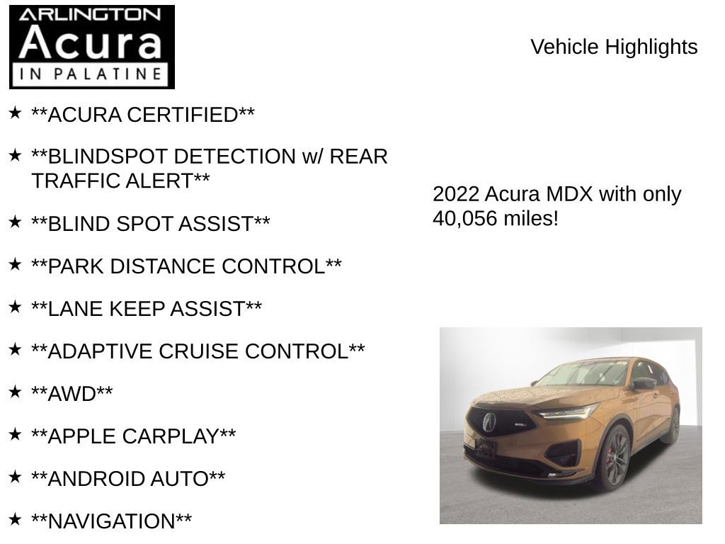 Used 2022 Acura MDX Type S image 7