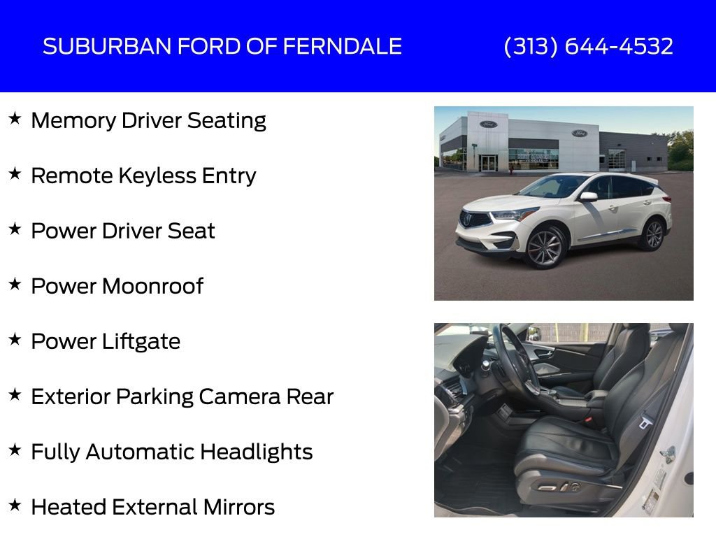 Used 2019 Acura RDX w/ Technology Package image 8