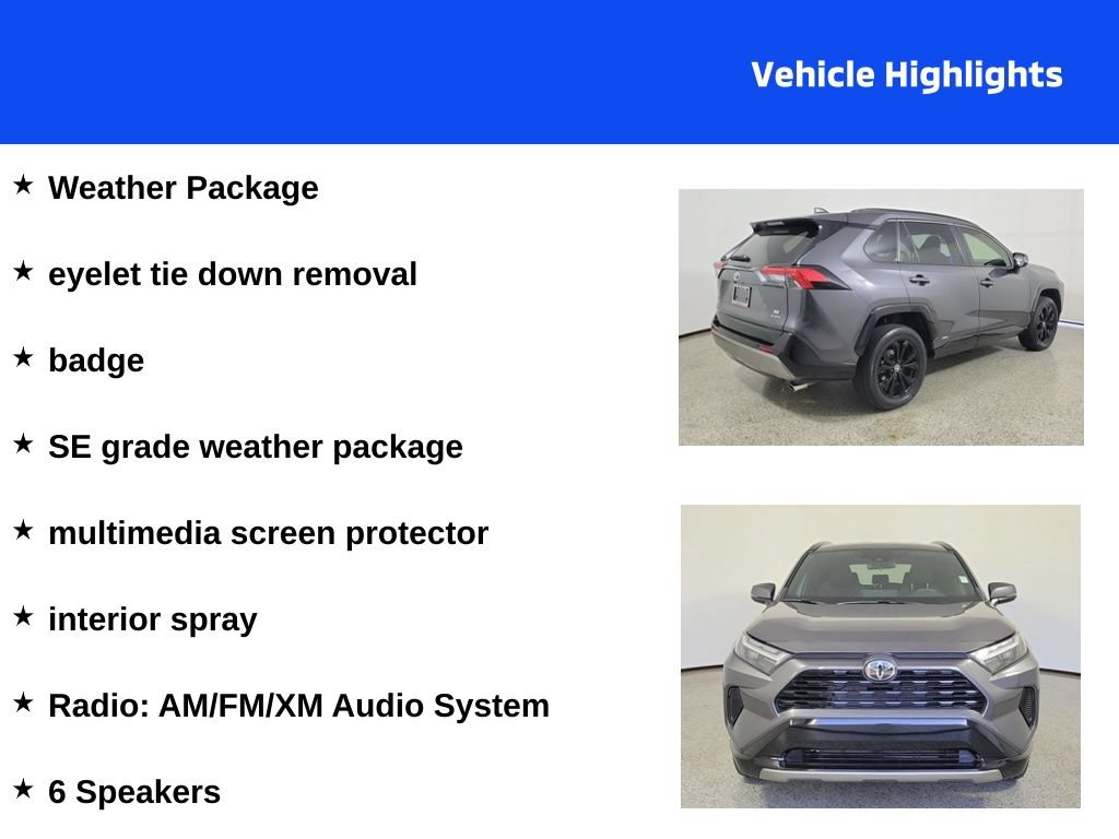 Used 2025 Toyota RAV4 SE w/ Weather Package AWD/4WD image 4
