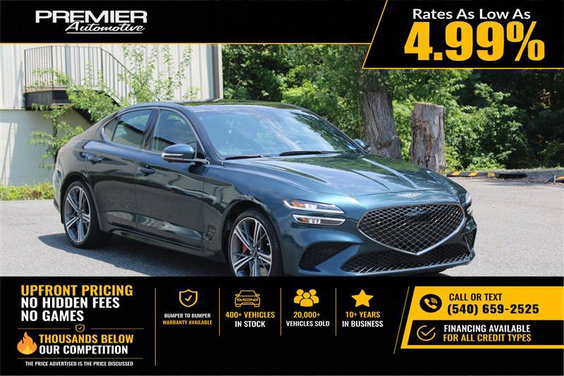 Used 2025 Genesis G70 3.3T Advanced w/ Sport Prestige Package RWD image 1