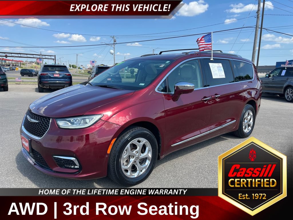 Used 2021 Chrysler Pacifica Limited w/ Premium & Safety Sphere Group