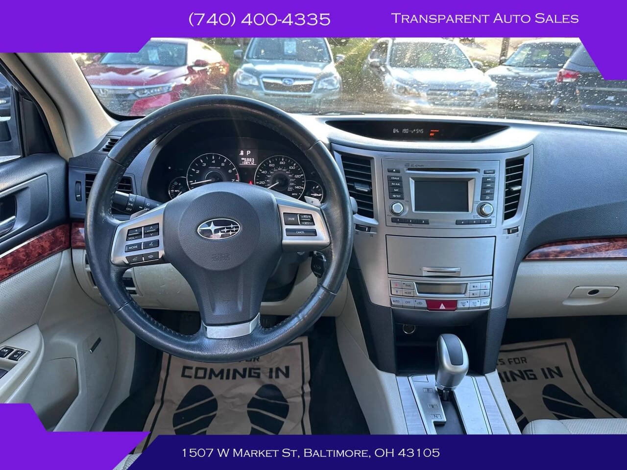 Used 2012 Subaru Outback 2.5i Limited w/ Moonroof Pkg AWD/4WD image 20