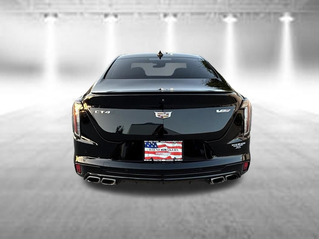 Used 2023 Cadillac CT4 V w/ Technology Package RWD image 5