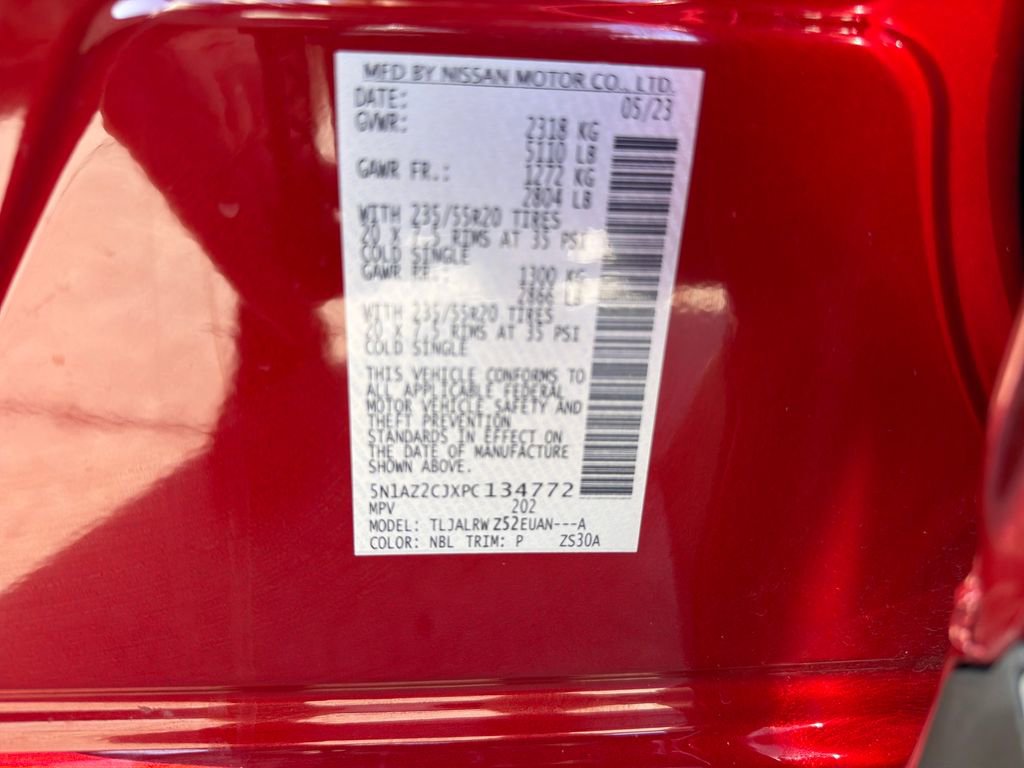 Used 2023 Nissan Murano SL w/ Cargo Package image 36