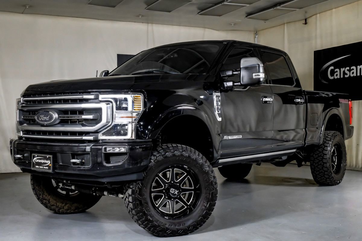 Used 2021 Ford F350 Platinum w/ Tremor Off-Road Package AWD/4WD image 4