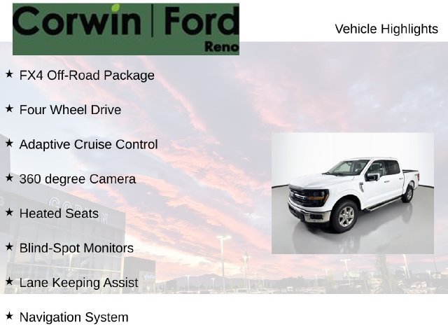 Certified 2024 Ford F150 XLT w/ Equipment Group 302A MID AWD/4WD image 6