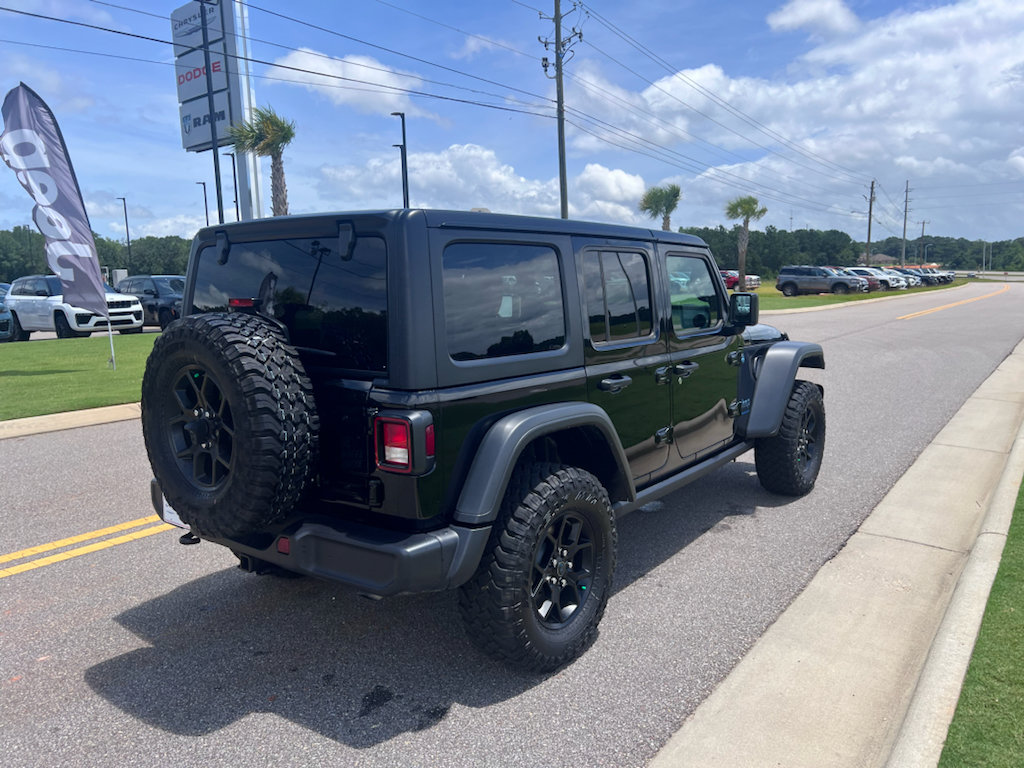 Certified 2025 Jeep Wrangler Unlimited Sport S 4xe AWD/4WD image 6