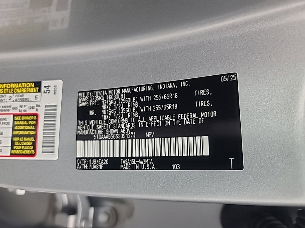 Used 2025 Toyota Grand Highlander AWD image 45