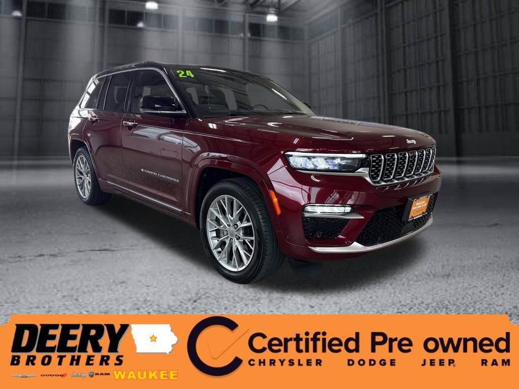 Certified 2024 Jeep Grand Cherokee Summit w/ Luxury Tech Group V image 1