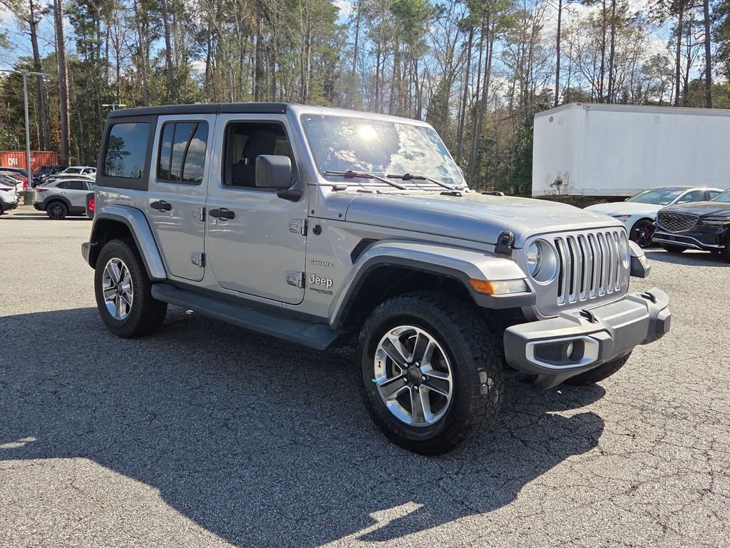 Used 2020 Jeep Wrangler Unlimited Sahara image 1