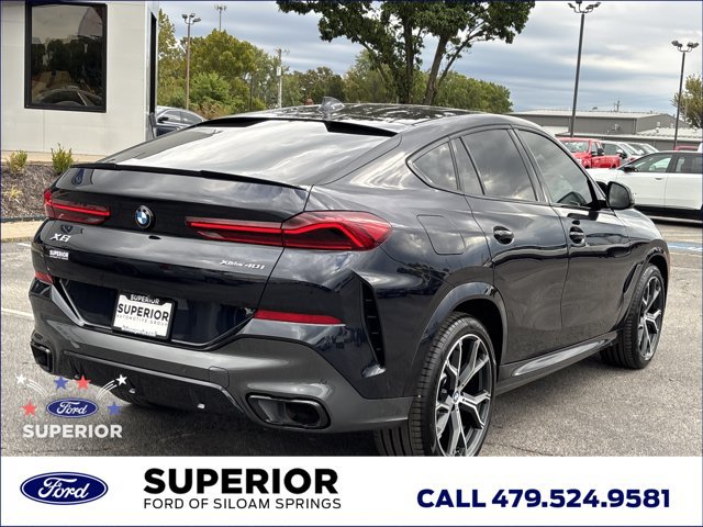 Used 2022 BMW X6 xDrive40i w/ M Sport Package AWD/4WD image 3