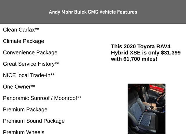 Used 2020 Toyota RAV4 XSE AWD/4WD image 8