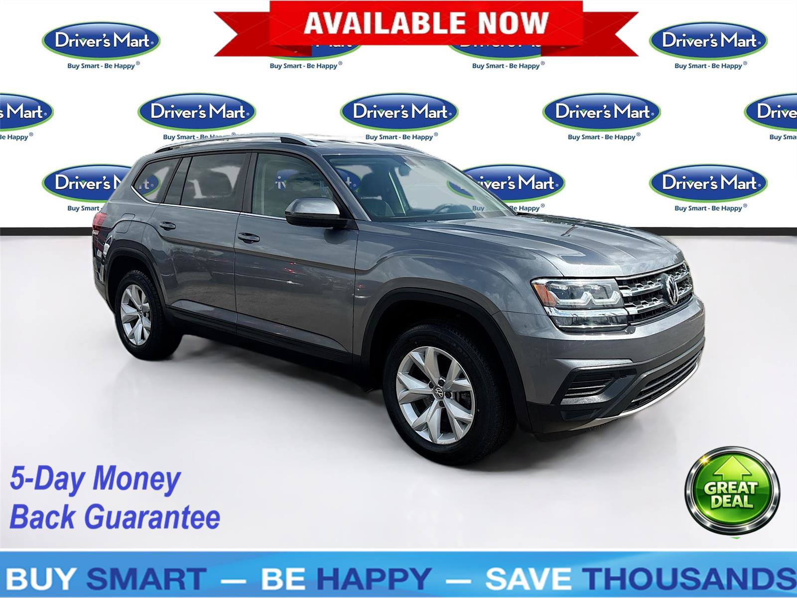 Used 2018 Volkswagen Atlas S
