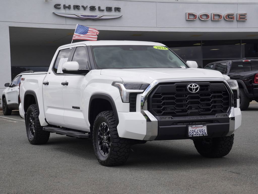Used 2024 Toyota Tundra SR5 w/ TRD Off-Road Package AWD/4WD image 2