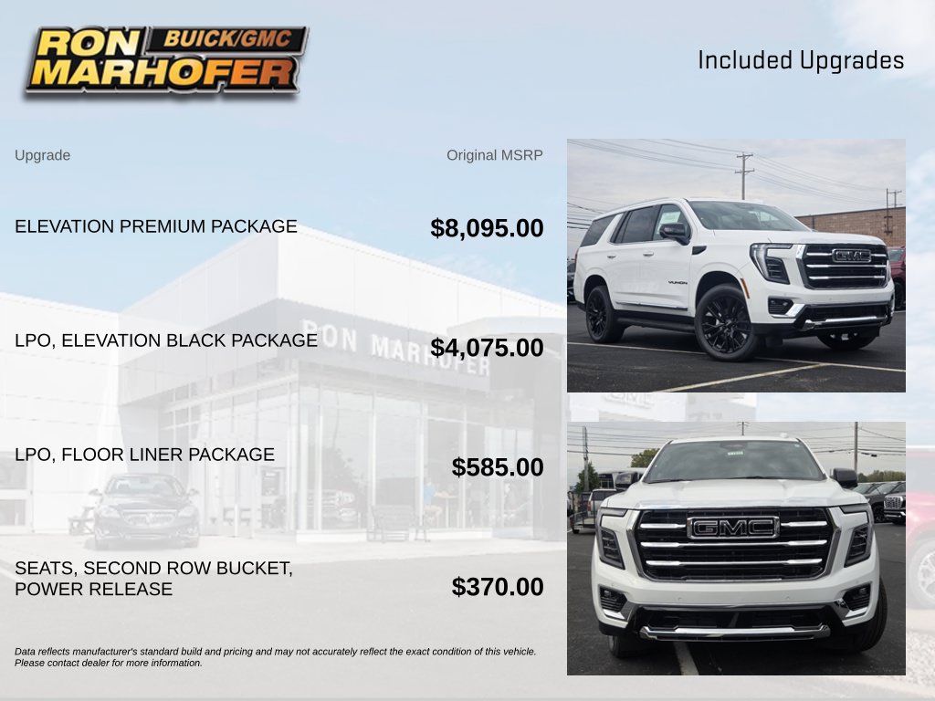 New 2027 GMC Yukon Elevation w/ Elevation Premium Package AWD/4WD image 6