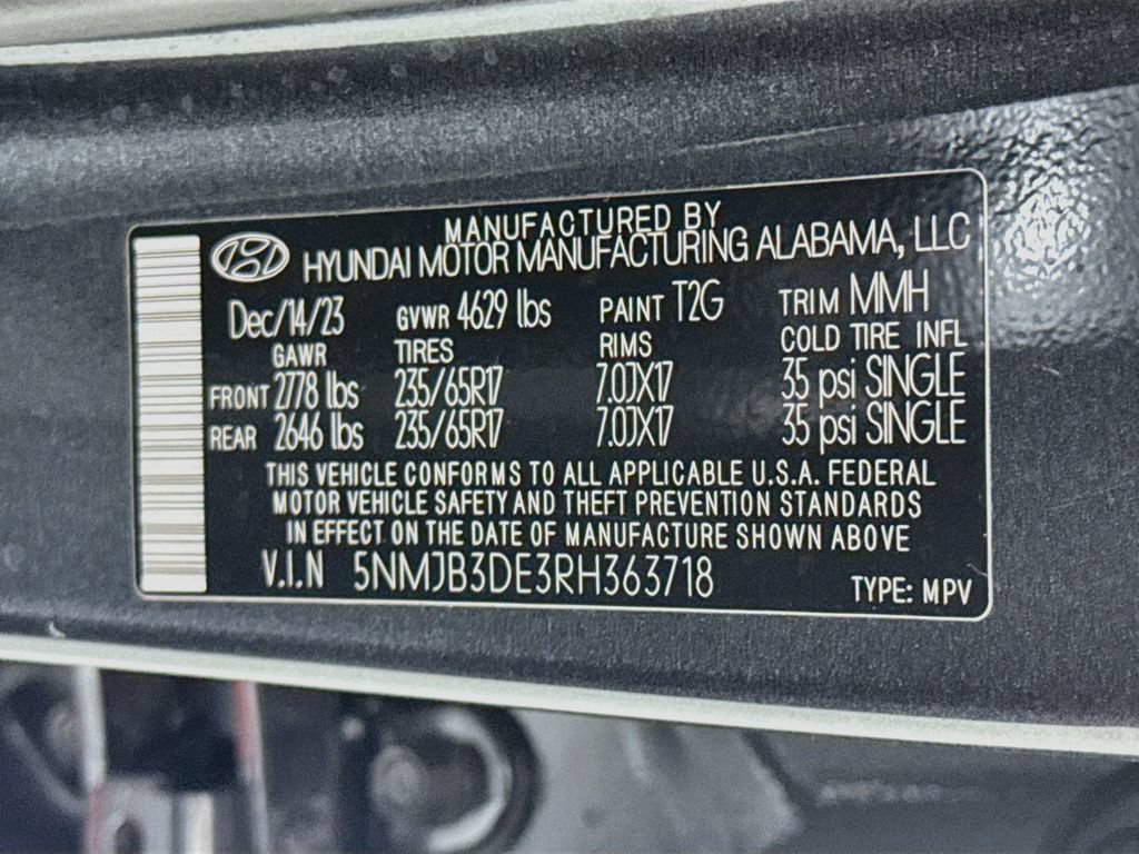 Certified 2024 Hyundai Tucson SEL FWD image 33