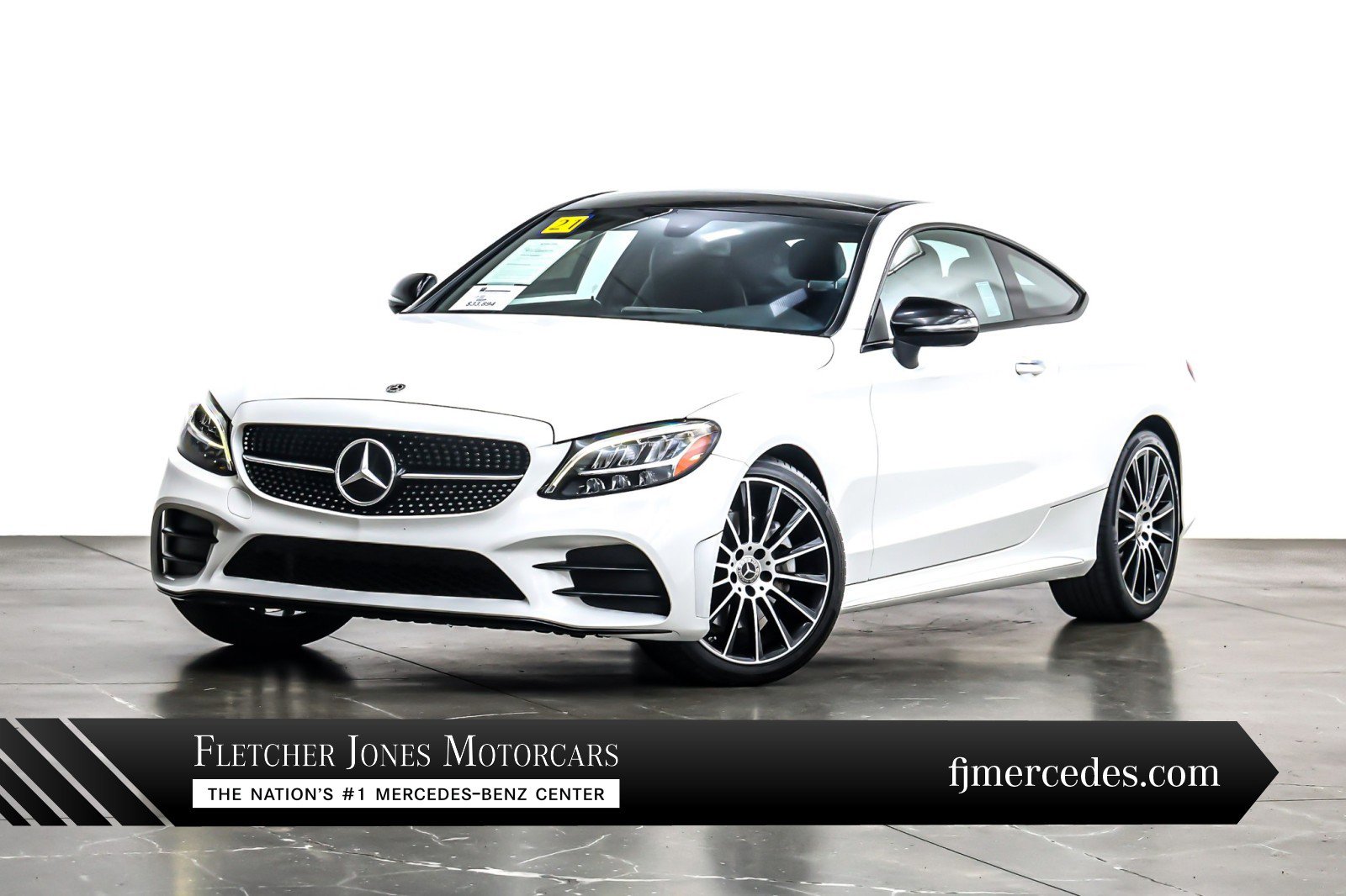 Used 2021 Mercedes-Benz C 300 Coupe w/ AMG Line