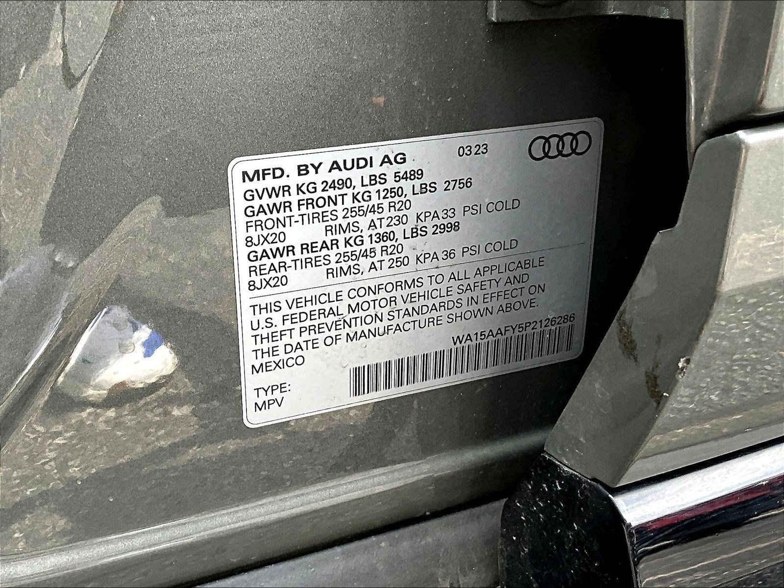 Used 2023 Audi Q5 2.0T Premium Plus w/ Premium Plus Package AWD/4WD image 19