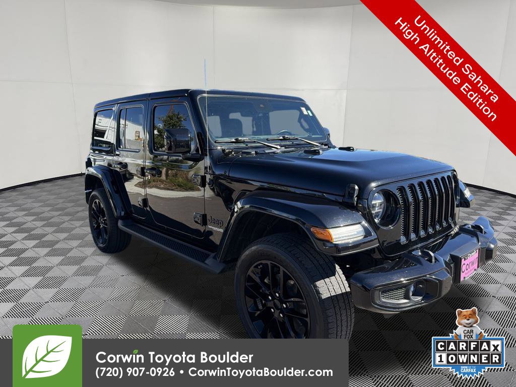 Used 2021 Jeep Wrangler Unlimited Sahara