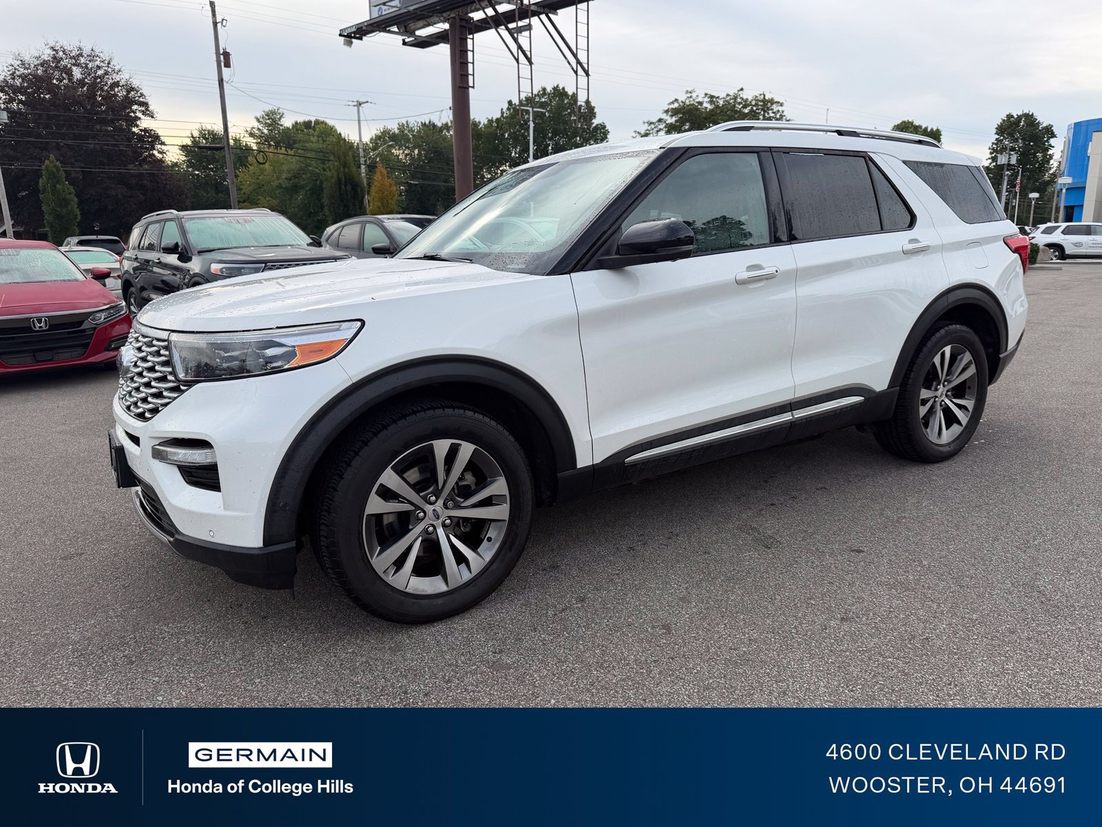 Used 2020 Ford Explorer Platinum w/ Premium Technology Package