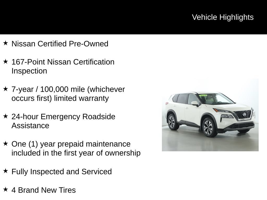 Certified 2023 Nissan Rogue SV AWD/4WD image 4