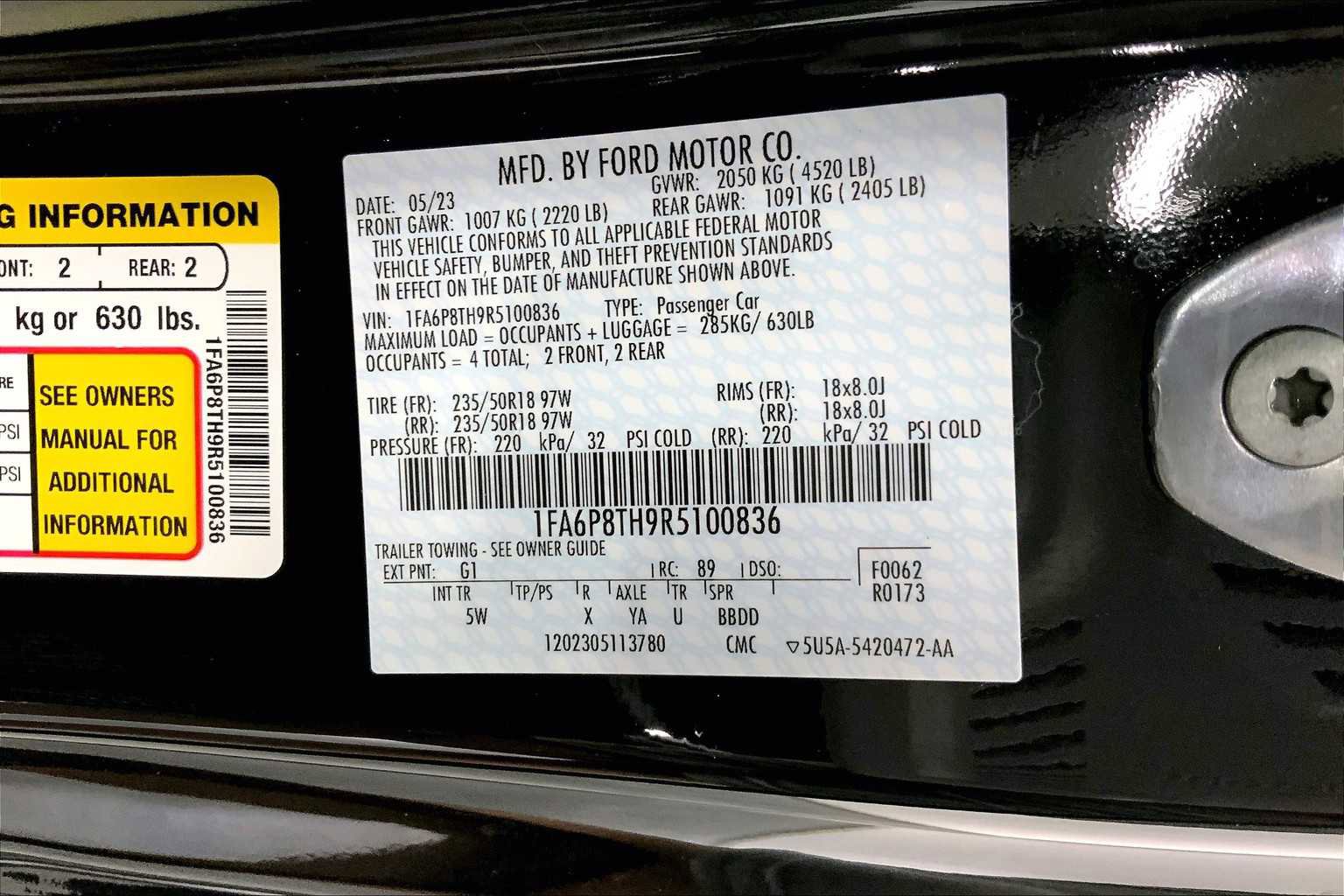 Certified 2024 Ford Mustang Premium image 28