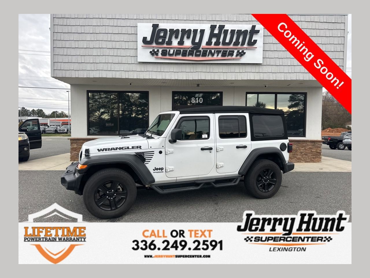 Used 2022 Jeep Wrangler Unlimited Sport