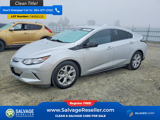 Used 2017 Chevrolet Volt Premier w/ Driver Confidence II Package image 1