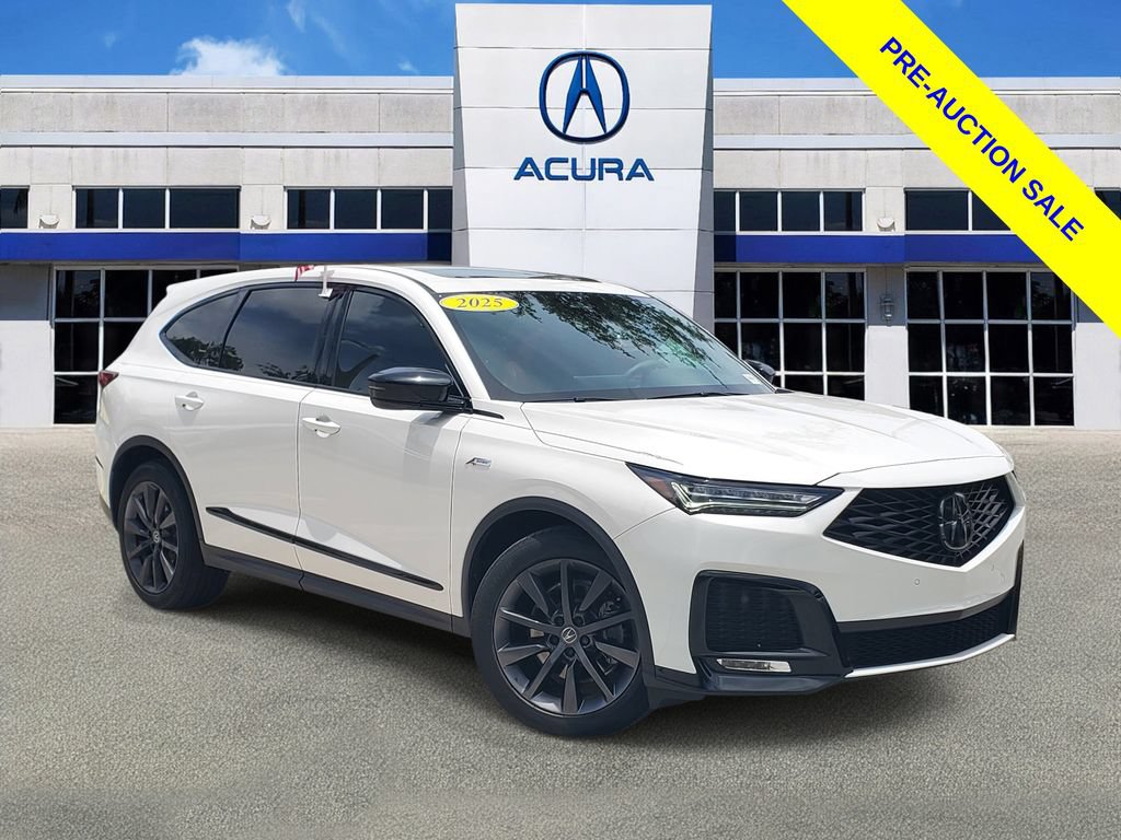 Used 2025 Acura MDX A-Spec AWD/4WD image 1