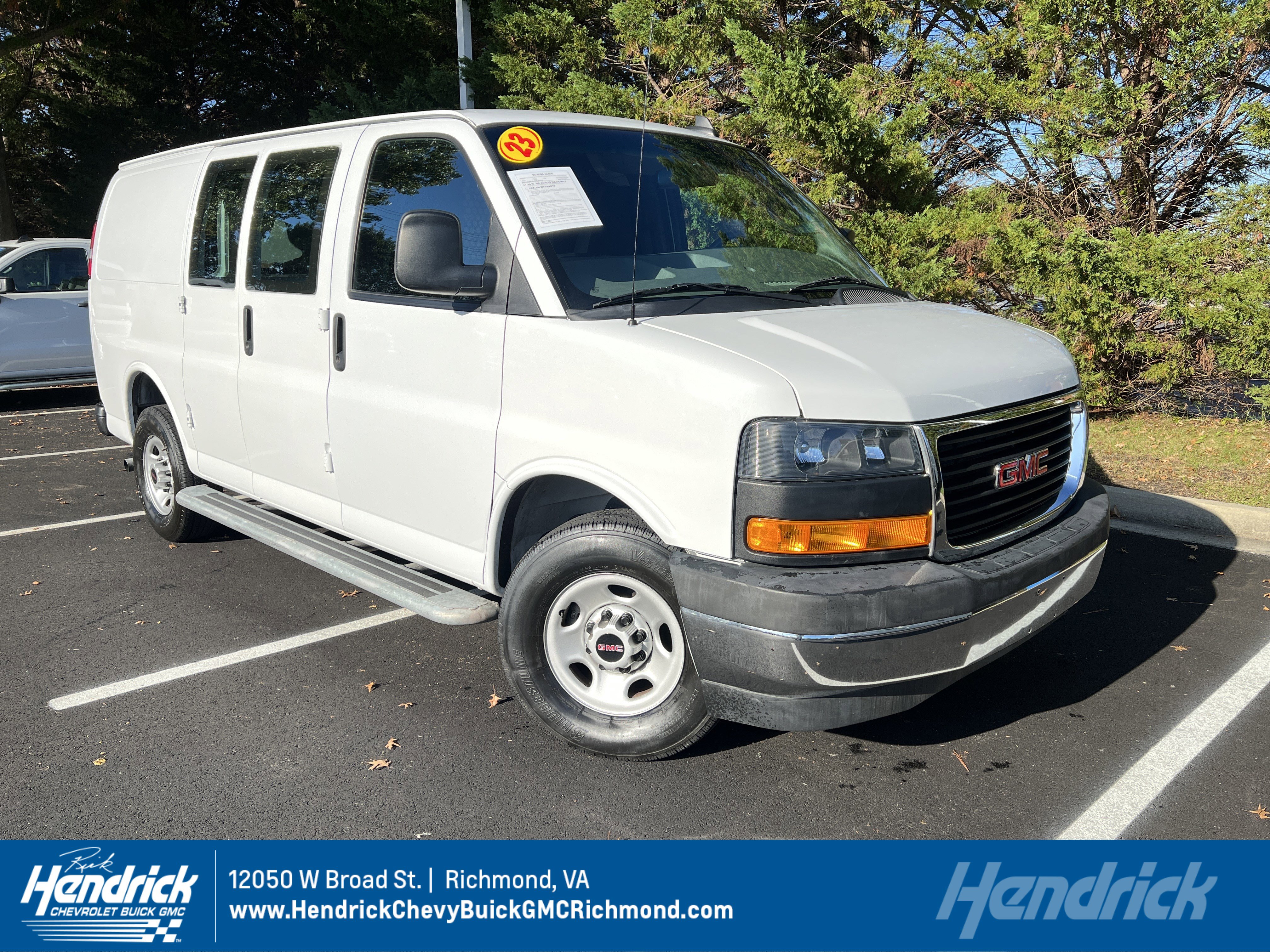 Used 2023 GMC Savana 2500 w/ Driver Convenience Package