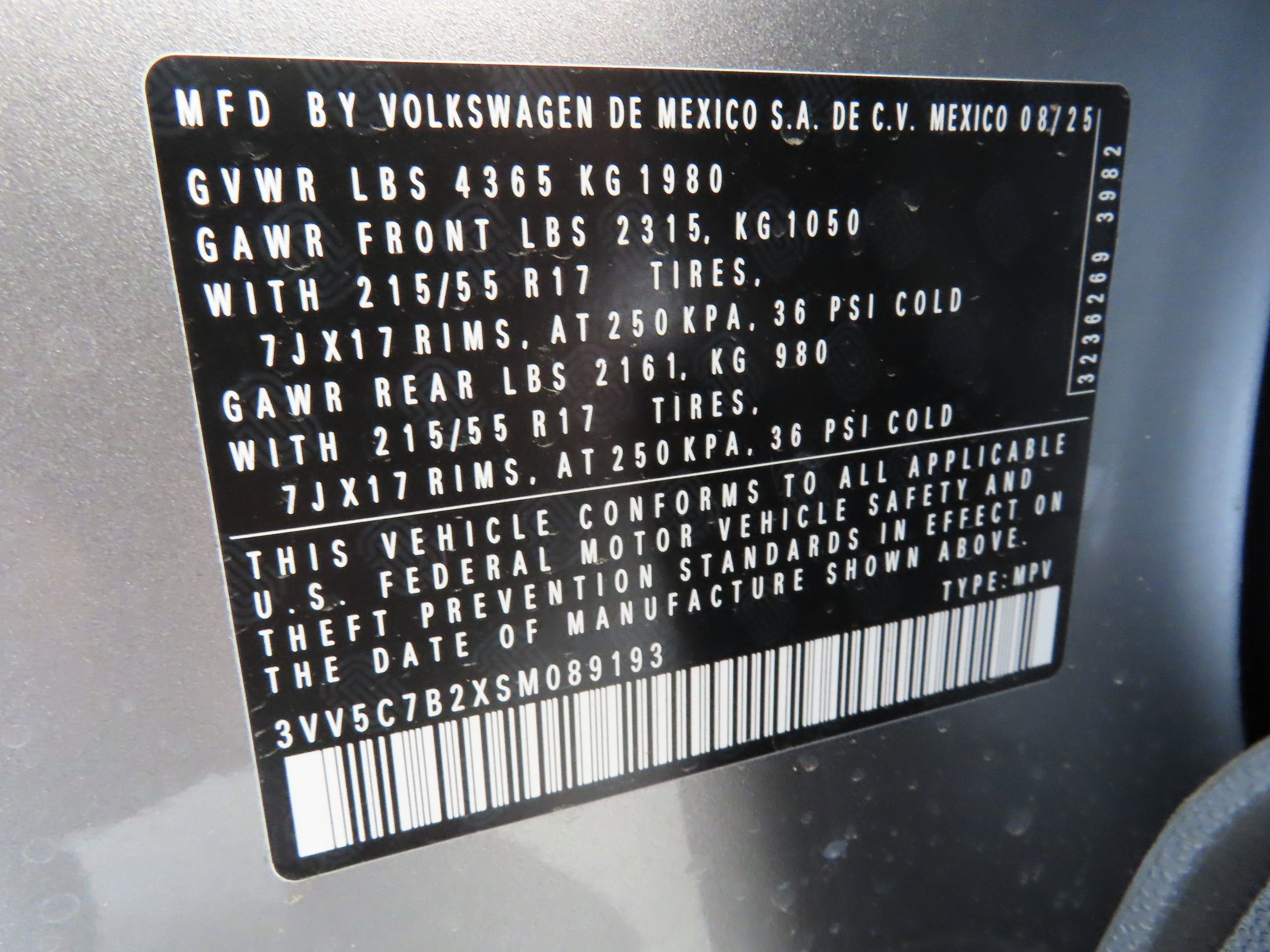 New 2025 Volkswagen Taos S image 28