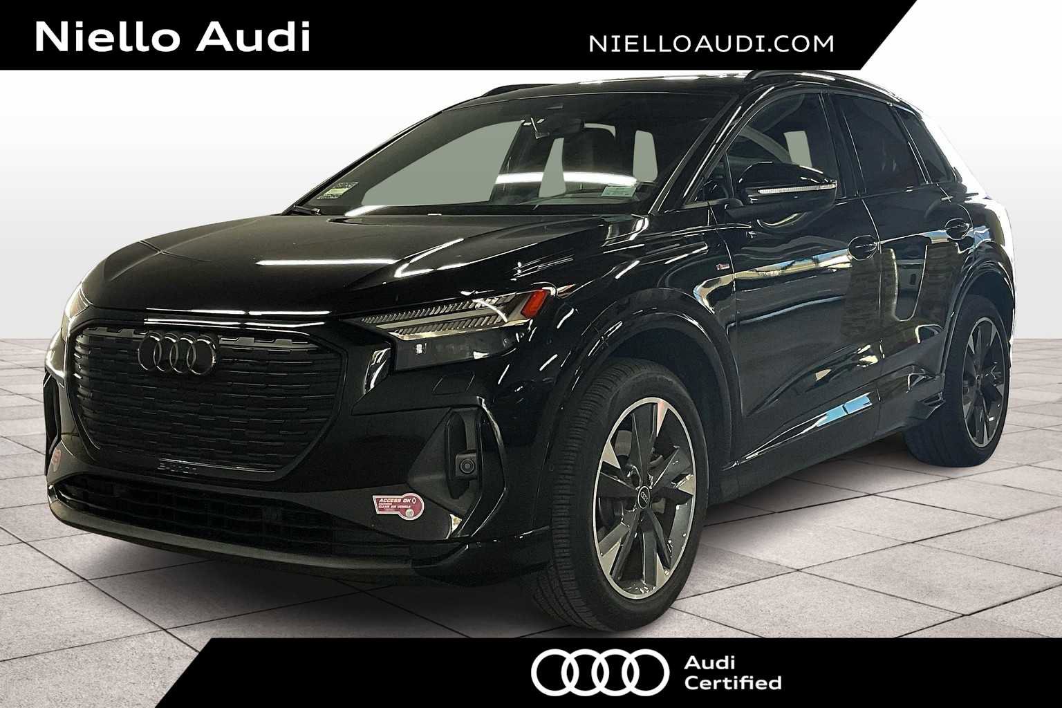 Certified 2023 Audi Q4 e-tron Prestige w/ Black Optic Package