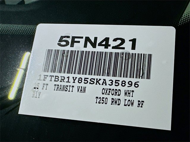 New 2025 Ford Transit 250 Low Roof w/ Electrician Trade Package image 23