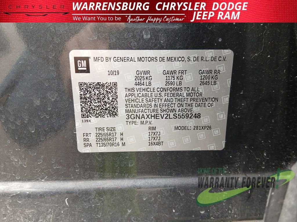 Used 2020 Chevrolet Equinox LS w/ LS Convenience Package image 11