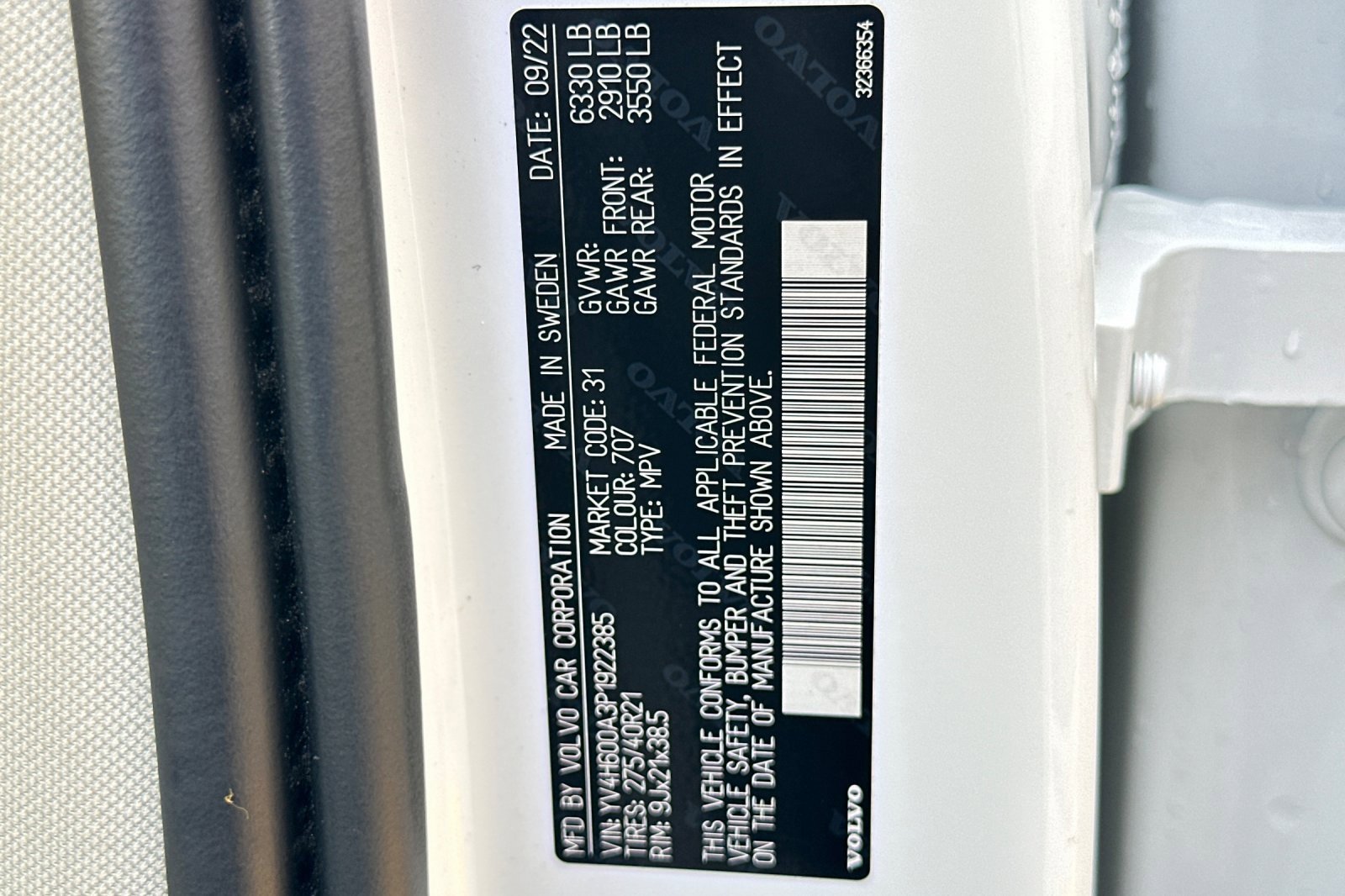 Used 2023 Volvo XC90 T8 Ultimate image 36