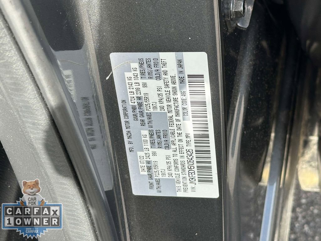 Used 2022 MAZDA CX-5 AWD 2.5 S w/ Premium Package image 19