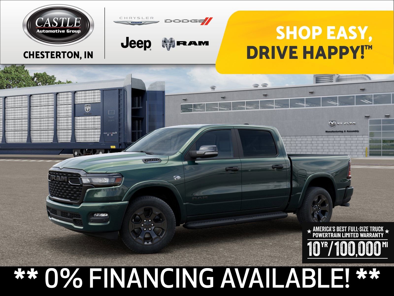 New 2026 RAM 1500 4x4 Crew Cab image 1