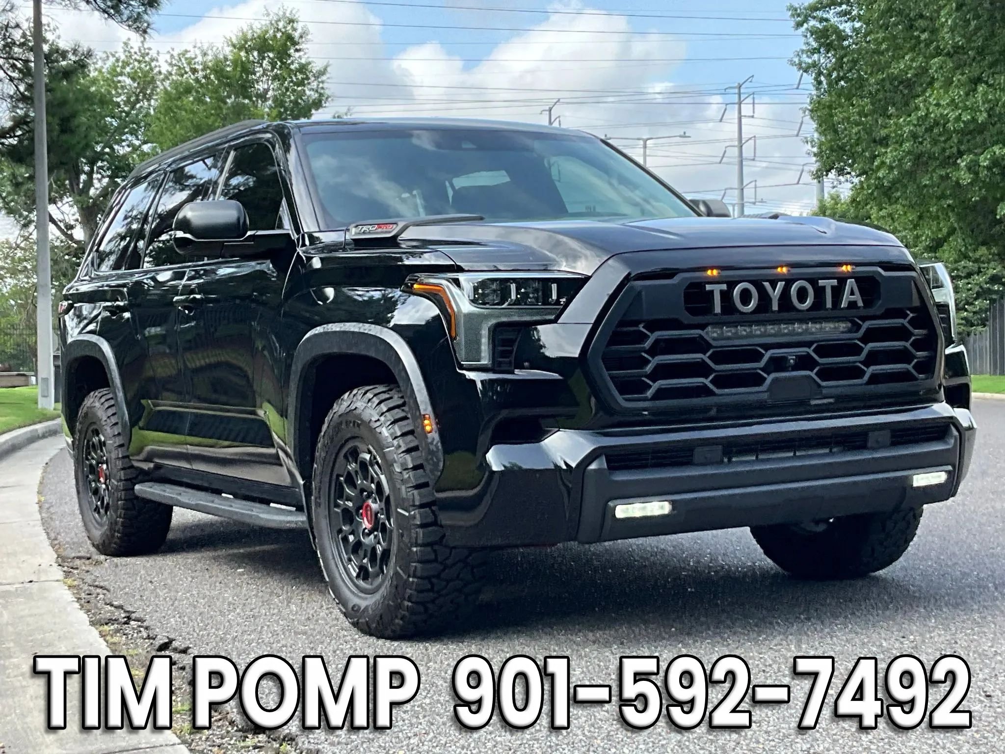 Used 2023 Toyota Sequoia TRD Pro AWD/4WD image 1