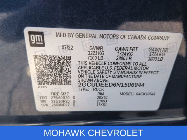Used 2022 Chevrolet Silverado 1500 RST w/ Z71 Off-Road Package AWD/4WD image 34