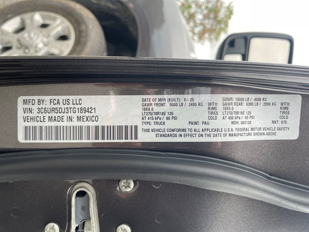 New 2026 RAM 2500 Big Horn AWD/4WD image 15