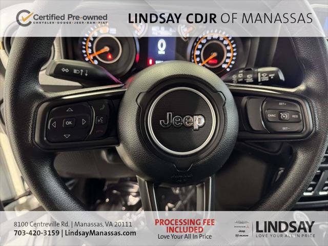 Certified 2025 Jeep Wrangler Sport AWD/4WD image 24