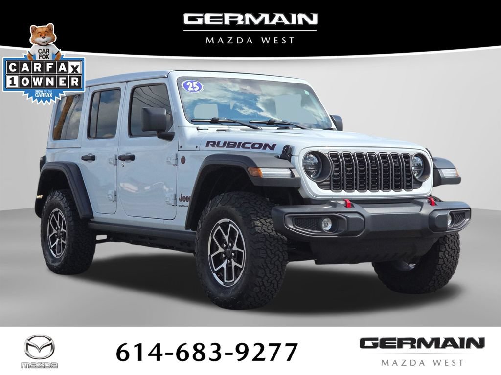 Used 2025 Jeep Wrangler Unlimited Rubicon w/ Safety Group AWD/4WD image 5