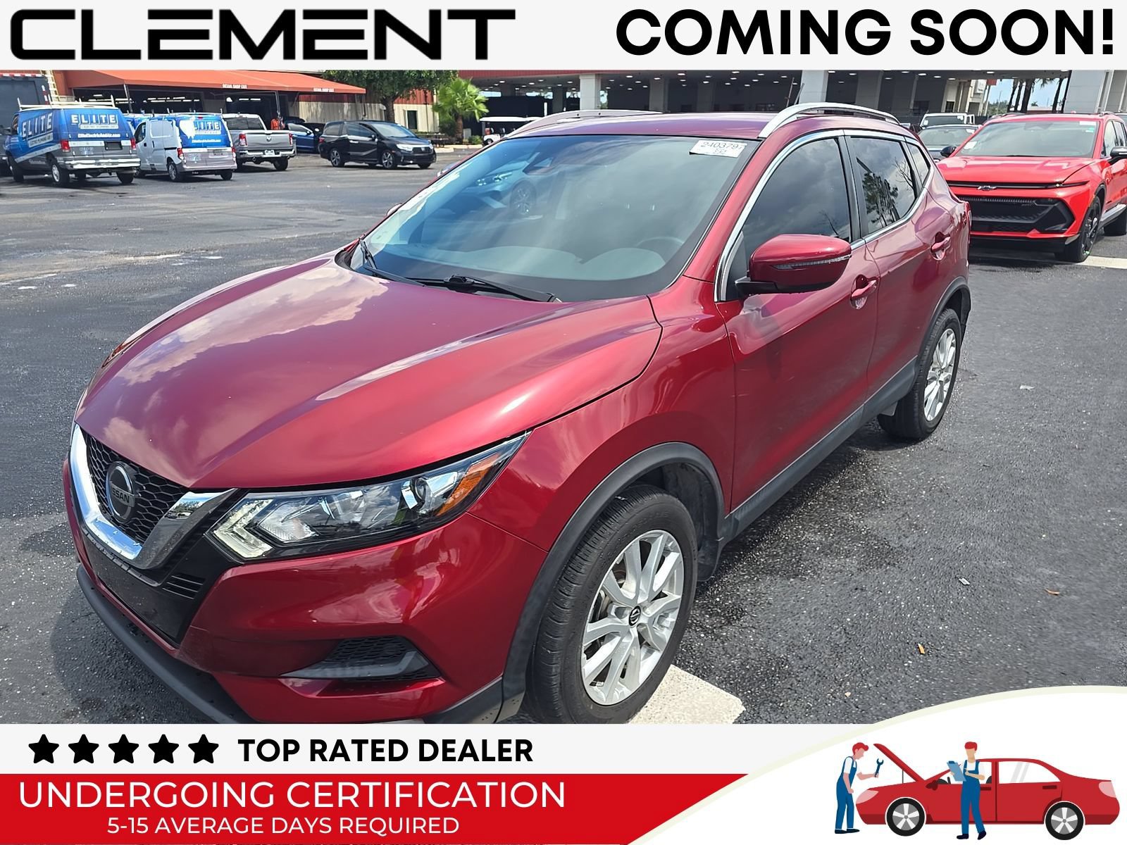 Used 2021 Nissan Rogue Sport SV FWD image 1