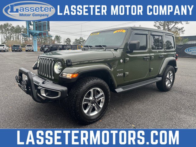 Used 2021 Jeep Wrangler Unlimited Sahara w/ Safety Group image 1